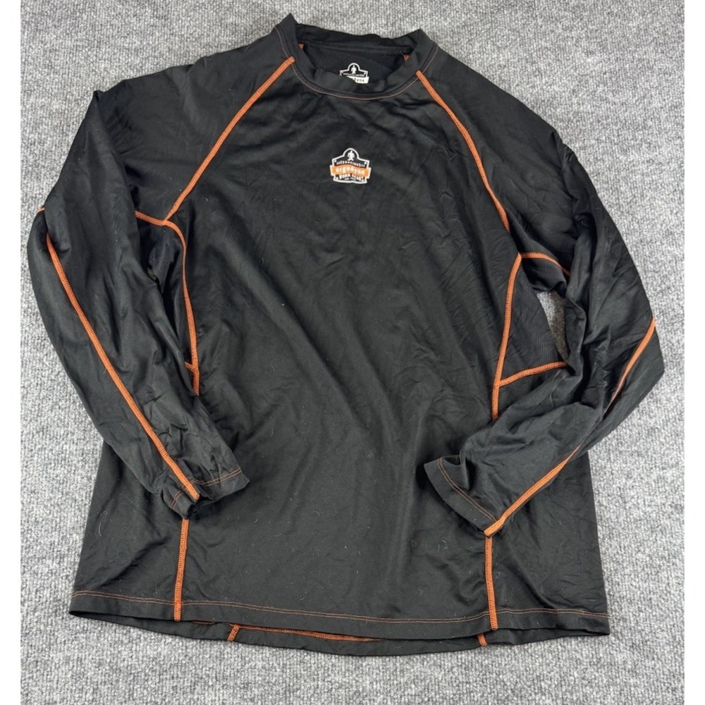 Ergodyne N-Ferno 6435 Thermal Long Sleeve Shirt Black XLarge XL Tenacious Work